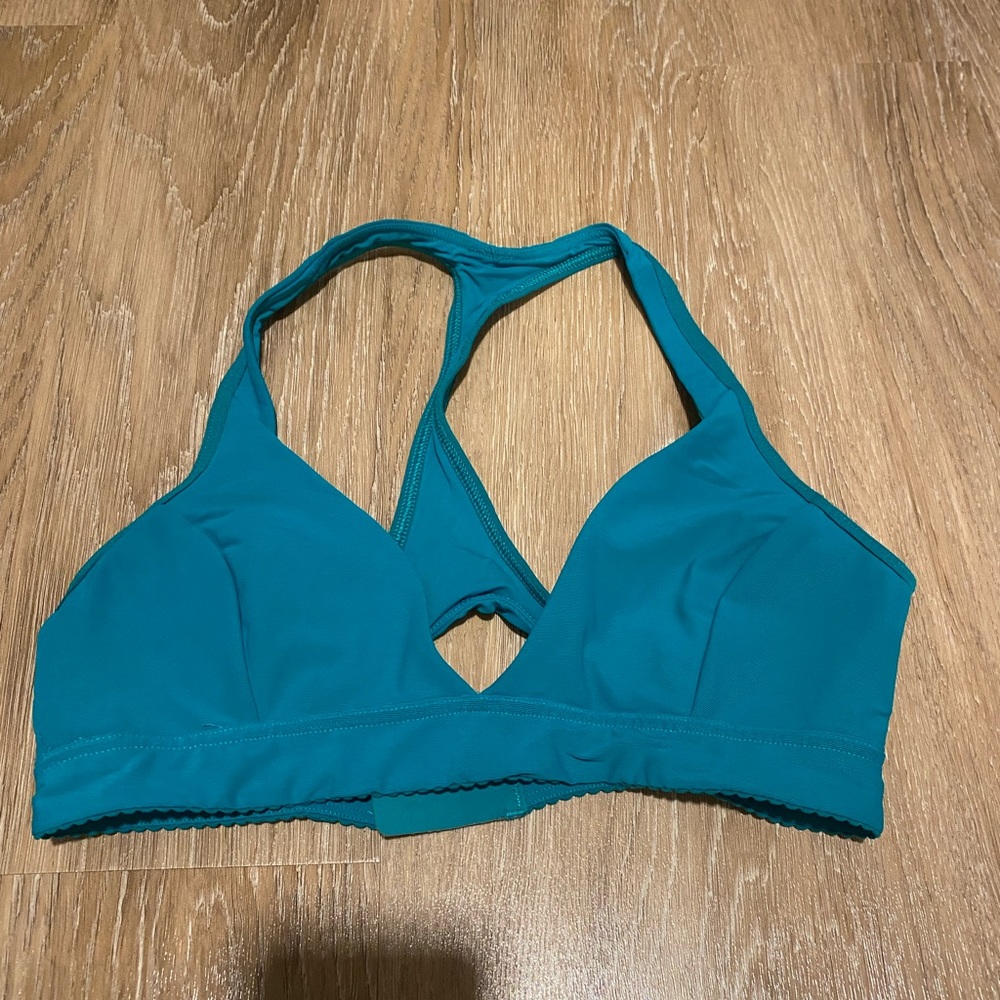Lululemon sports bra - teal/green